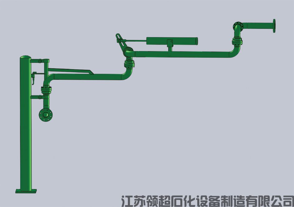 湖南長沙客戶定制采購的一批甲醇裝卸鶴管（AL2503型汽車底部裝卸鶴管）已通過物流發往使用現場(1)